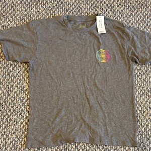 Pura Vida Gray T-Shirt with Yellow Text